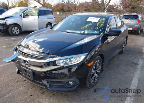 2017 Honda Civic Ex-T from USA, damaged, VIN 2HGFC1F36HH654793
